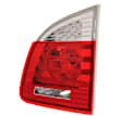 Driver and Passenger Side, Inner Tail Lights, with Bulbs, Halogen, Mounted on Liftgate, 4-Door, Wagon