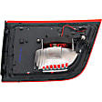 Driver and Passenger Side, Inner and Outer Tail Lights, with Bulbs, Halogen