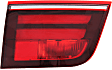 Driver and Passenger Side, Inner Tail Lights, with Bulbs, Halogen, Mounts on Liftgate