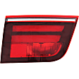 Driver Side, Inner And Outer Halogen Tail Light, With bulb(s), OE Replacement