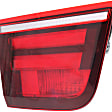 Driver Side, Inner And Outer Halogen Tail Light, With bulb(s), OE Replacement