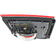 Driver Side, Inner And Outer Halogen Tail Light, With bulb(s), OE Replacement