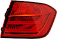 Passenger Side, Inner and Outer Halogen Tail Light, Without bulb(s), OE Replacement