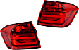 Driver and Passenger Side, Outer Halogen Tail Light, Without bulb(s), OE Replacement, CAPA Certified