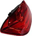 Driver and Passenger Side, Outer Halogen Tail Light, Without bulb(s), OE Replacement, CAPA Certified