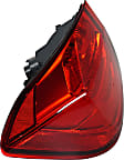 Driver Side, Inner And Outer Halogen Tail Light, Without bulb(s), OE Replacement