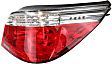Driver and Passenger Side Halogen Tail Light, With bulb(s), OE Replacement