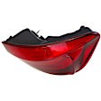Driver and Passenger Side, Inner and Outer Tail Lights, Inner - without Bulb, Outer - with Bulbs, Halogen/LED Combo