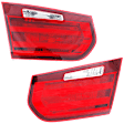 Driver and Passenger Side, Inner Halogen Tail Light, Without bulb(s), OE Replacement