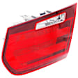Driver and Passenger Side, Inner Halogen Tail Light, Without bulb(s), OE Replacement