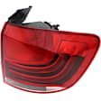 Passenger Side, Inner and Outer Halogen Tail Light, With bulb(s), OE Replacement