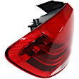 Driver Side, Inner And Outer Halogen Tail Light, With bulb(s), OE Replacement