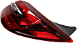 Driver and Passenger Side, Outer Halogen Tail Light, With bulb(s), With Chrome Trim, Mounts on Body, OE Replacement