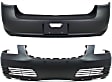 Front and Rear Front - Primed, Rear - Textured Bumper Cover