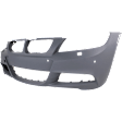 Front and Rear Primed Bumper Covers, For Models With M Package, With Headlight Washer Holes, With Rear Bumper Park Distance Control Sensor Holes