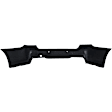 Front and Rear Primed Bumper Covers, For Models With M Package, With Headlight Washer Holes, With Rear Bumper Park Distance Control Sensor Holes