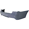 Front and Rear Primed Bumper Covers, For Models With M Package, With Headlight Washer Holes, With Rear Bumper Park Distance Control Sensor Holes