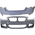 Sedan Front and Rear Primed Bumper Cover