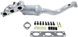 2004 BMW X3 - Front and Rear Catalytic Converter, 2.5L 6Cyl, Federal EPA Standard, 46-State Legal (Cannot ship to CA, CO, NY or ME), Direct Replacement Series