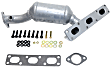 2004 BMW X3 - Front and Rear Catalytic Converter, 2.5L 6Cyl, Federal EPA Standard, 46-State Legal (Cannot ship to CA, CO, NY or ME), Direct Replacement Series