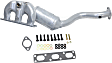 2004 BMW X3 - Front and Rear Catalytic Converter, 2.5L 6Cyl, Federal EPA Standard, 46-State Legal (Cannot ship to CA, CO, NY or ME), Direct Replacement Series