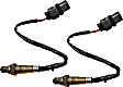 Before Catalytic Converter, Driver and Passenger Side Oxygen Sensors, 5-wire, Wideband Sensor