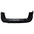 Front and Rear Primed Bumper Cover