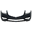 Front and Rear Primed Bumper Cover