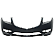 Front and Rear Primed Bumper Cover