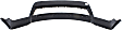 Front, Upper and Lower Upper - Primed, Lower - Textured Bumper Cover