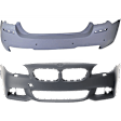 Sedan Front and Rear Primed Bumper Cover