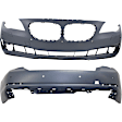 Front and Rear Primed Bumper Cover