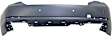 Front and Rear Primed Bumper Cover
