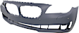 Front and Rear Primed Bumper Cover