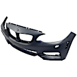 Front and Rear Primed Bumper Cover