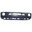 Front and Rear Primed Bumper Cover