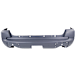 Front and Rear Primed Bumper Cover