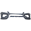 Front and Rear Primed Bumper Cover