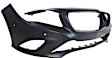 Front and Rear Primed Bumper Cover 2.0L, 4Cyl