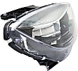 2010 Mercedes Benz C300 - Driver and Passenger Side Halogen Headlight, With bulb(s), For Models Without Special Edition Package (Code P37) and Sportline Package (Code 952), OE Replacement