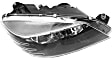 2010 Mercedes Benz C300 - Driver and Passenger Side Halogen Headlight, With bulb(s), For Models Without Special Edition Package (Code P37) and Sportline Package (Code 952), OE Replacement