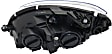 2010 Mercedes Benz C300 - Driver and Passenger Side Halogen Headlight, With bulb(s), For Models Without Special Edition Package (Code P37) and Sportline Package (Code 952), OE Replacement