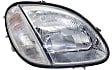 Driver and Passenger Side Halogen Headlight, With bulb(s), OE Replacement