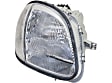 Driver and Passenger Side Halogen Headlight, With bulb(s), OE Replacement