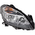 Driver and Passenger Side Halogen Headlight, With bulb(s), OE Replacement