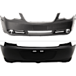 Convertible Front and Rear Primed Bumper Cover