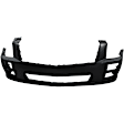 Sedan Front and Rear Primed Bumper Cover