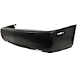 Sedan Front and Rear Primed Bumper Cover