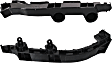 Front, Driver and Passenger Side Bumper Brackets, Convertible