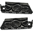 Front, Driver and Passenger Side Bumper Brackets, Side Bracket